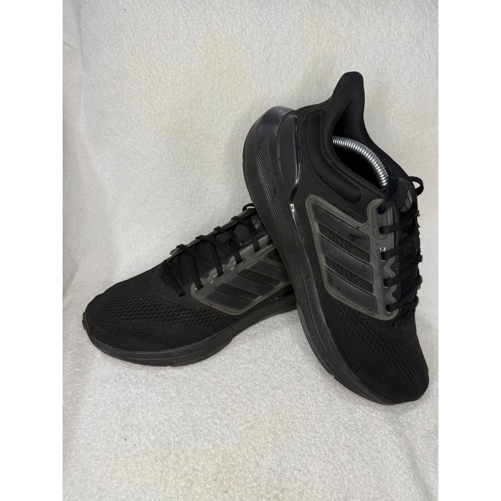 Adidas EQ21 Run Mens Triple Black Running Shoes GY2189 Size 11